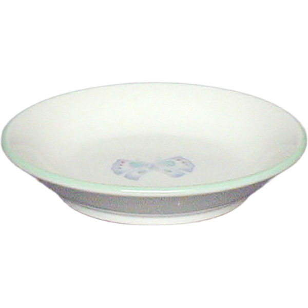 01320003 ヒスイ花蝶 3寸皿  10×1.1㎝ P.147 ￥900（税抜）