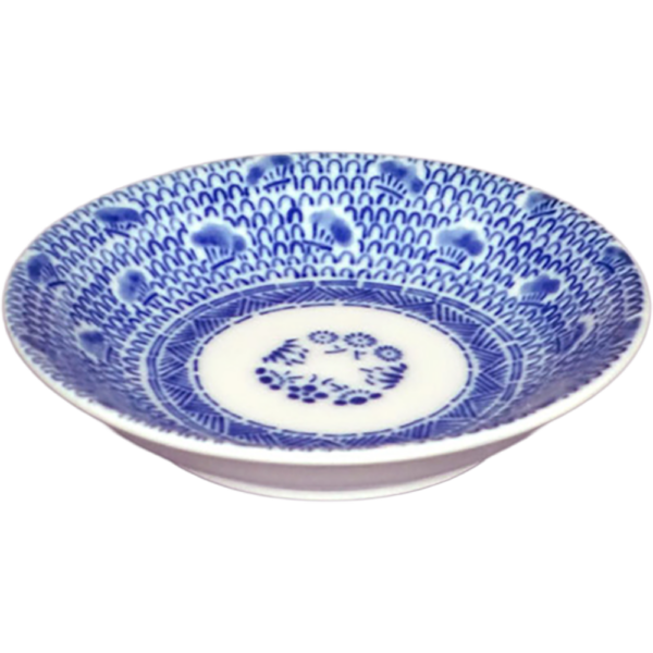 01390003 古代波 3寸皿 (タイスキ）  10×1.9㎝ P.142 ￥600（税抜）