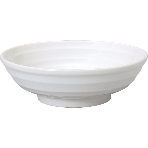 01410826 鳴門 白2 23㎝麺鉢 22.3×6.9㎝ 1200㏄ P.121 ￥1400（税抜）