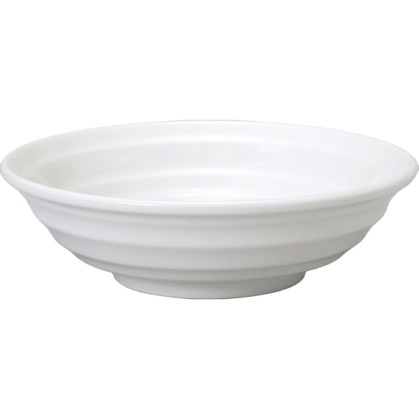 01410827 鳴門 白2 24㎝麺鉢 24×6.8㎝ 1500㏄ P.121 ￥1800（税抜）