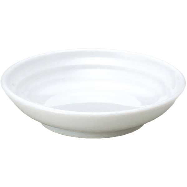 01410901 鳴門 白 1 10㎝深皿 10×2.5㎝ P.120 ￥400（税抜）