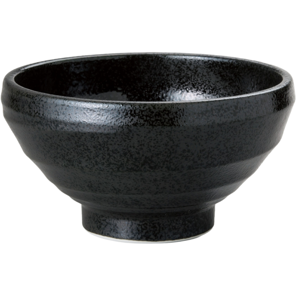 01420921 鳴門 黒耀 1 18㎝玉丼 18.3×9.1㎝ 1200㏄ P.122 ￥1500（税抜）