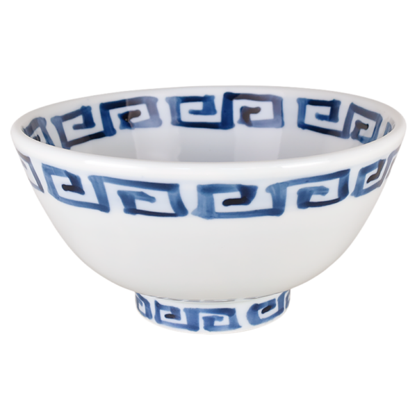 01440157 染付 2 染付雷門 5寸種丼 15.7×8.4㎝ 700㏄ P.53 ￥1500（税抜）