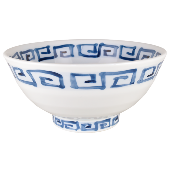 01440783 染付 2 染付雷門 6.3種丼 20×9.5㎝ 1200㏄ P.53 ￥3150（税抜）