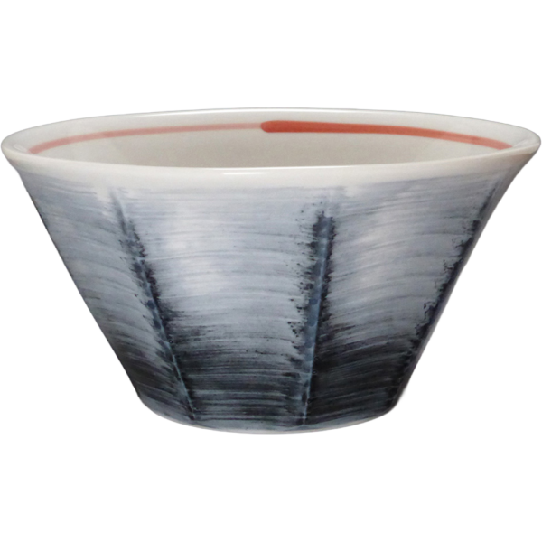 01510846 特選麺の器 20 刷毛時雨 切立八面丼 19.8×10.2㎝ 1425㏄ P.173 ￥2700（税抜）