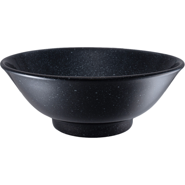 01590902 黒御影 2 反高台22㎝丼 21.5×8.6㎝ 1400㏄ P.79 ￥1400（税抜）