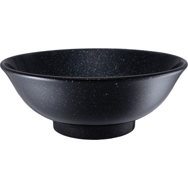 01590904 黒御影 2 反高台20㎝丼 19.6×7.7㎝ 1070㏄ P.79 ￥1100（税抜）