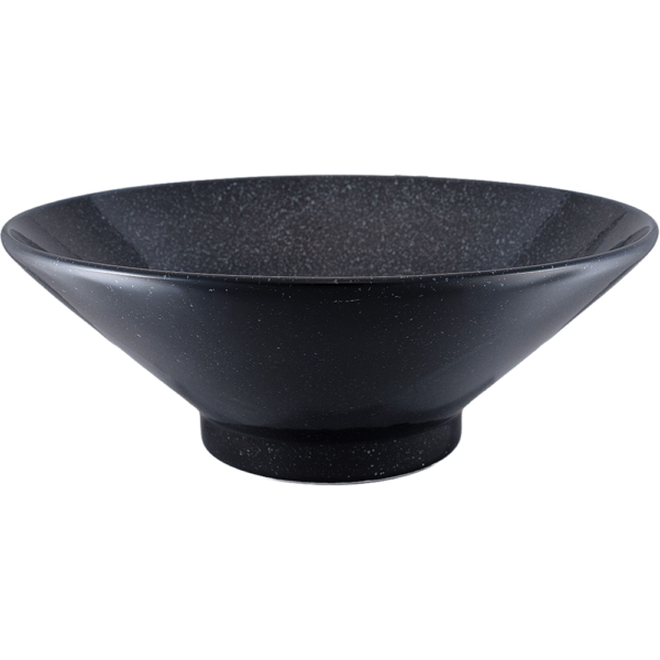 01590918 黒御影 2 切立高台25㎝丼 25.2×9.6㎝ 1800㏄ P.79 ￥2500（税抜）