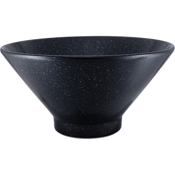 01591184 黒御影 1 高台14㎝深丼 13.6×7.5㎝ 515㏄ P.78 ￥800（税抜）