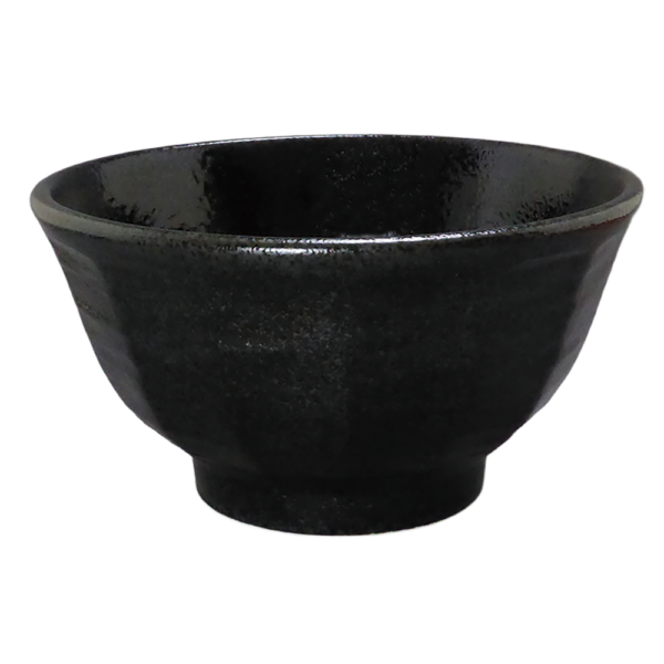 01860436 小鉢・つけ麵 1 黒耀 13㎝けずり丼 12.8×7.5㎝ 460㏄ P.32 ￥800（税抜）