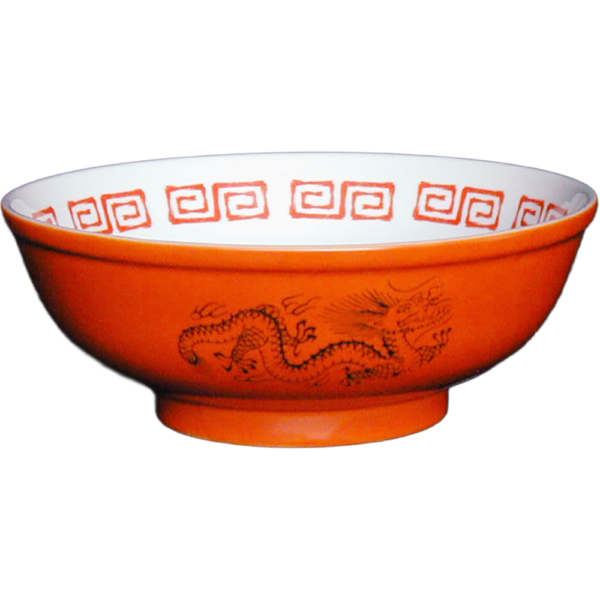 02170048 特選麺の器 4 赤巻黒竜 7寸玉丼  21.8×7.5㎝ 1400㏄ P.157 ￥4900（税抜）