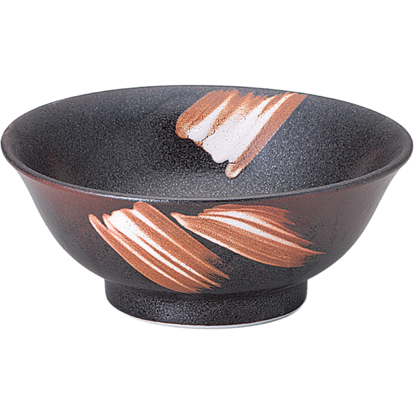 02240059 特選麺の器 20 白刷毛唐津 丸反7寸丼 20.8×8.3㎝ 1310㏄ P.173 ￥2000（税抜）