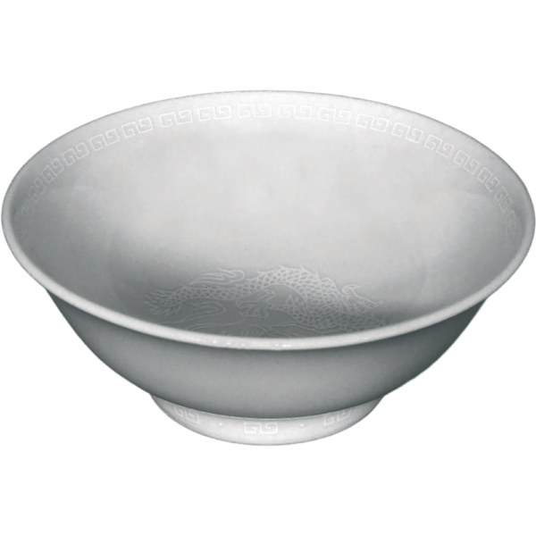 02340059 特選麺の器 28 イングレーズ白竜 丸反7寸丼 20.8×8.3㎝ 1310㏄ P.181 ￥4000（税抜）