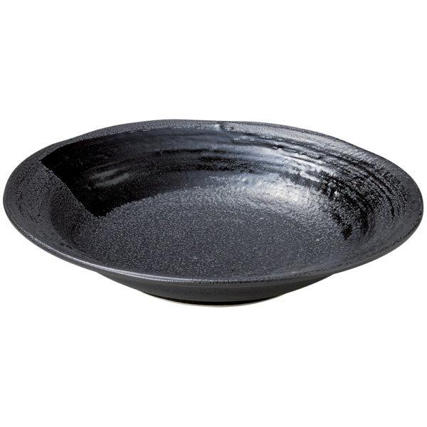 02450374 めん皿・めん鉢 3 かざはや 8寸麺皿 24.5×4.7㎝ P.36 ￥1800（税抜）