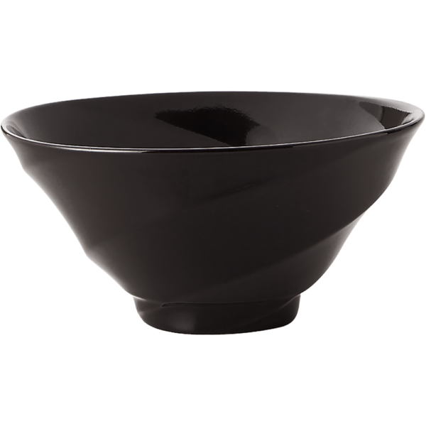 02601147 特選麺の器 24 黒 フリーズボールM 20×7.9㎝ 950㏄ P.177 ￥2500（税抜）