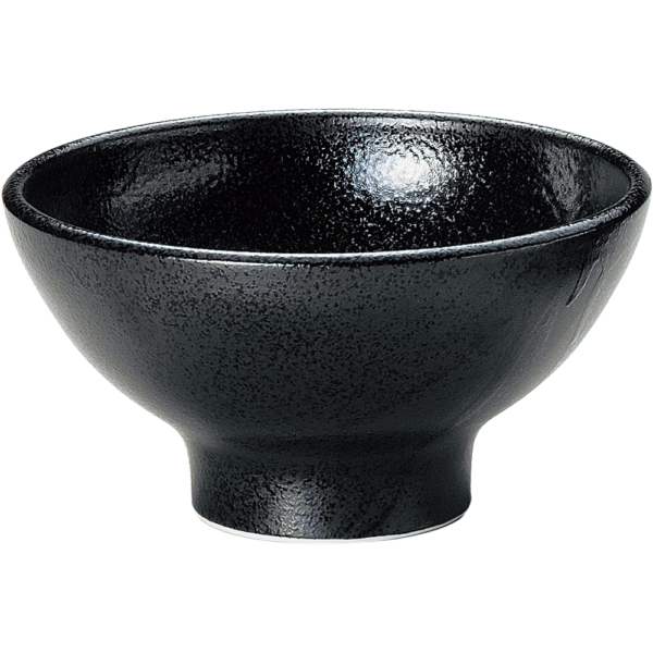 02901045 スタンダード丼 2 ユーラシア黒耀 19㎝深ボール 19.3×10.1㎝ 1300㏄ P.81 ￥1700（税抜）