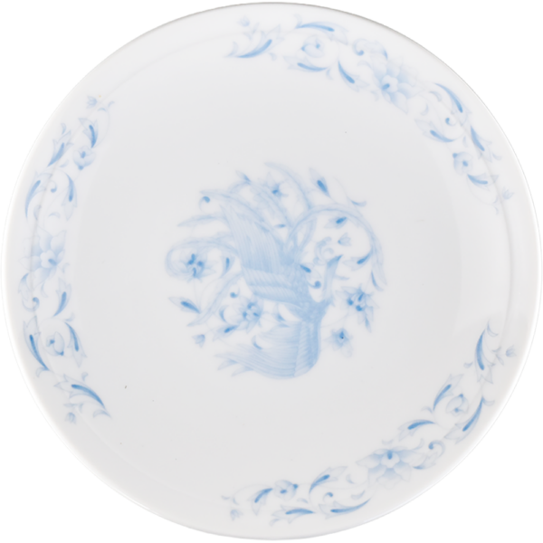 02950010 花唐草鳳凰（イングレーズ） 2 リム5寸皿  15.1×2.4㎝ P.127 ￥2050（税抜）