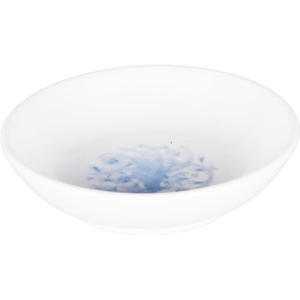 02950021 花唐草鳳凰（イングレーズ） 2 3.2深皿 9.9×2.5㎝ P.127 ￥1350（税抜）