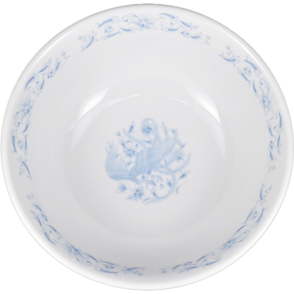 02950958 花唐草鳳凰（イングレーズ） 1 8寸リム丼（光洋）  24.4×8.7㎝ 1700㏄ P.126 ￥7200（税抜）