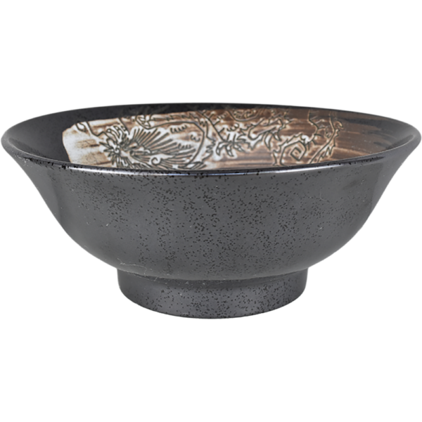 03020985 特選麺の器 2 中華雲龍 6.3ラーメン  19.5×7.2㎝ 1000㏄ P.155 ￥1300（税抜）