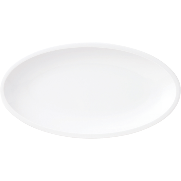 03161012 CONTRNO WHITE 31㎝プラター 31×16.5×2.9㎝ P.84 ￥3300（税抜）