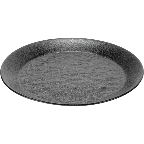 03481169 石目黒耀 2 LX21㎝皿 21.3×2.5㎝ P.77 ￥900（税抜）