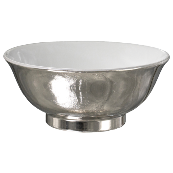 03520059 Gold・Platinum 2　プラチナ　（中白）丸反７寸丼 20.8×8.3㎝ 1310㏄ P.27