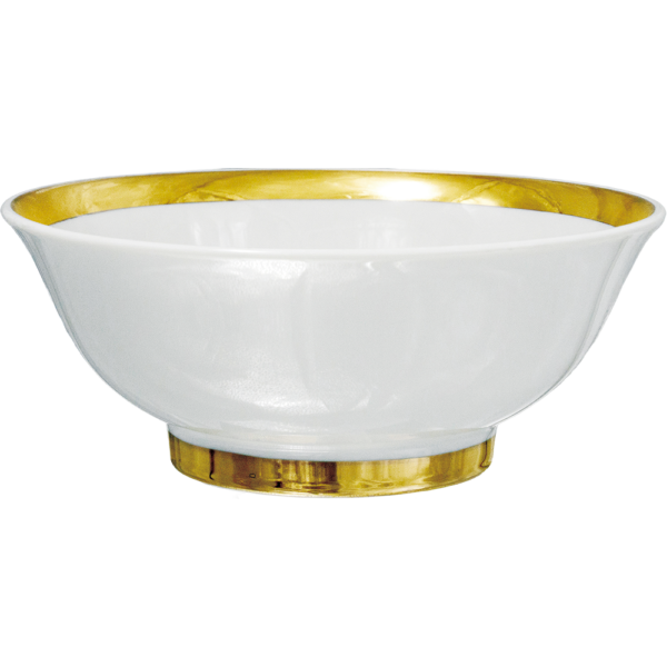 03530059（ゴールドボーダー）丸反７寸丼 20.8×8.3㎝ 1310㏄ P.28