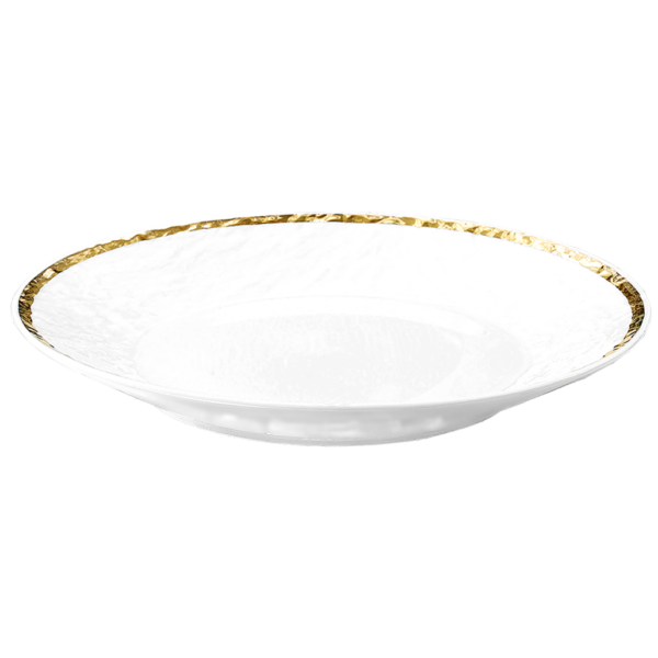 03531107 一品皿 1（ゴールドボーダー）SX25㎝皿 26.3×3.1㎝ P.30