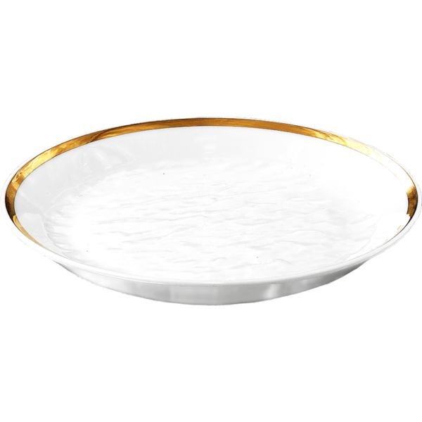 03531171 一品皿 1（ゴールドボーダー）LX17㎝皿 17×2.2㎝ P.30