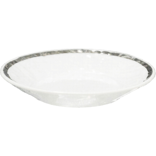 03541112 一品皿 2（プラチナボーダー）SX13㎝皿 12.5×2.3㎝ P.31