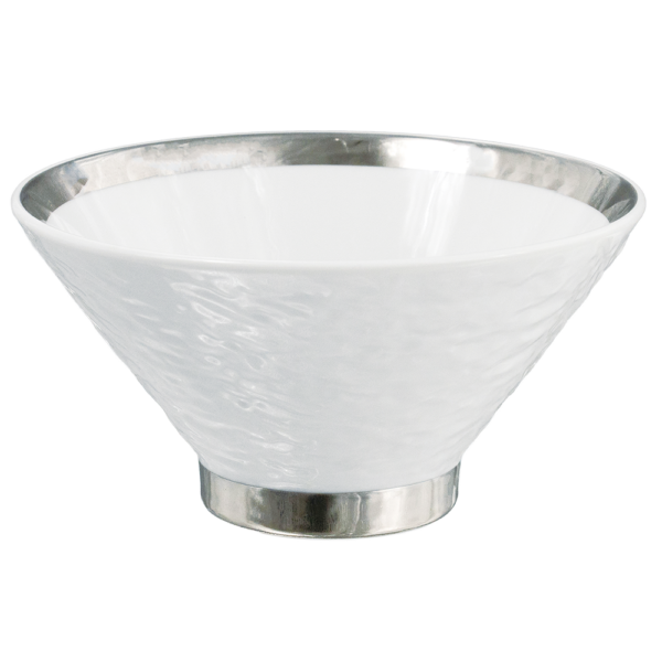 03541158（プラチナボーダー）石目19㎝高台深口丼 19.3×10.1㎝ 1150㏄ P.29