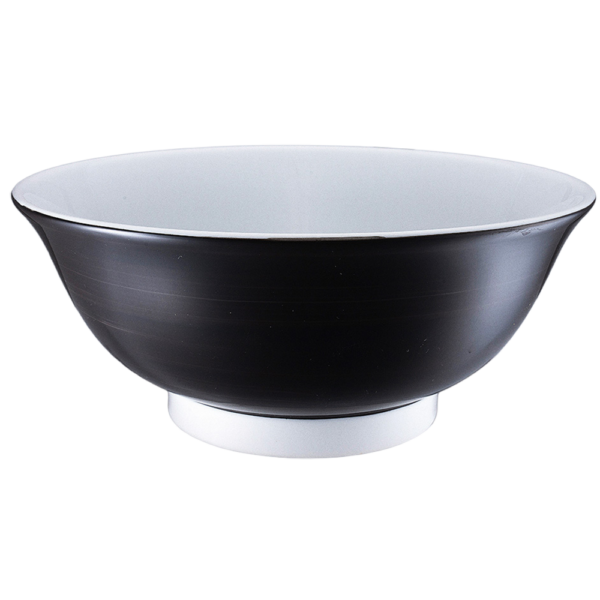 03660058 ｲﾝｸﾞﾚｰｽﾞ（セレン巻・黒巻） 黒巻 丸反6.5丼 19.8×8.5㎝ 1250㏄ P.50 ￥3000（税抜）