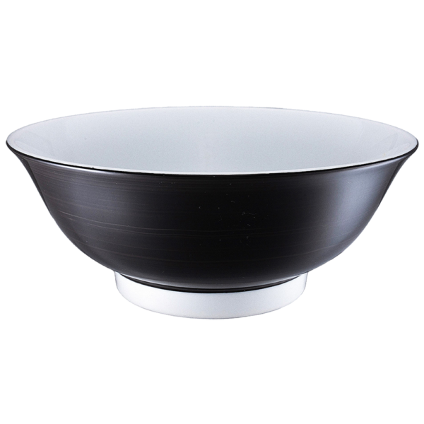 03660059 ｲﾝｸﾞﾚｰｽﾞ（セレン巻・黒巻） 黒巻 丸反7寸丼 20.8×8.3㎝ 1310 P.50 ￥3300（税抜）