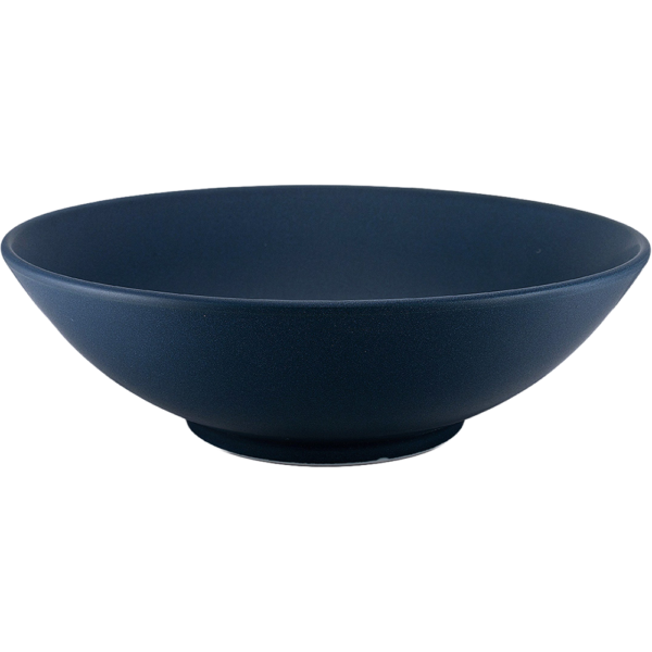 03700055 紺マット 丸6.8丼 20.7×6.6㎝ 950㏄ P.63 ￥2000（税抜）