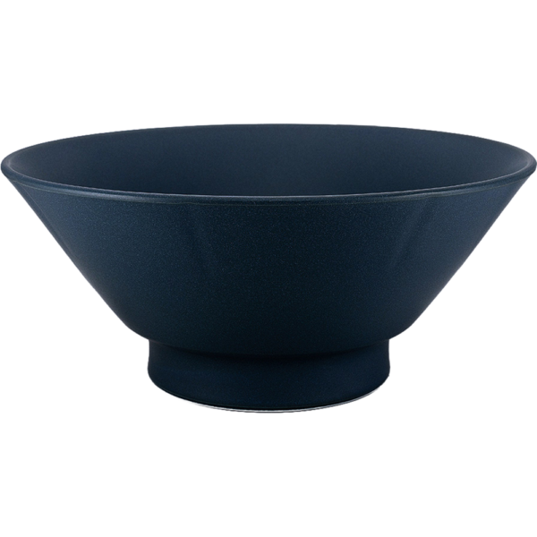 03700073 紺マット 切立高台6.5丼 20×9㎝ 1050㏄ P.63 ￥2350（税抜）