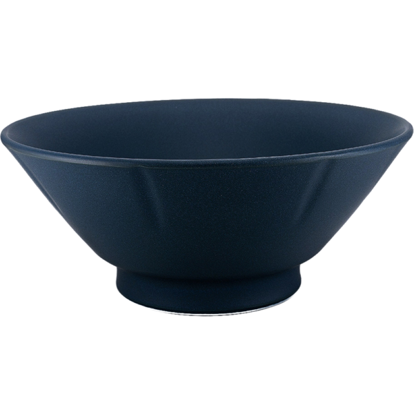 03700709 紺マット 切立高台6.3丼 18.8×8㎝ 900㏄ P.63 ￥2250（税抜）
