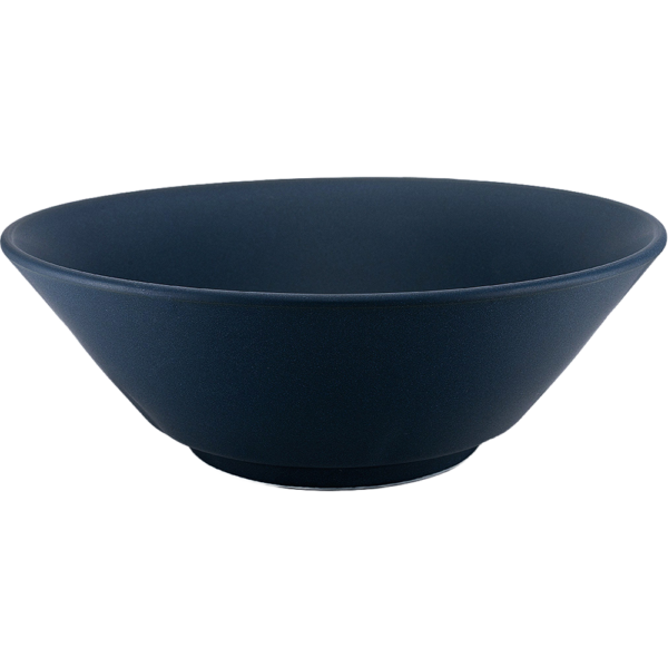 03700730 紺マット 切立6.3丼（厚口） 19.6×7㎝ 900㏄ P.63 ￥1800（税抜）