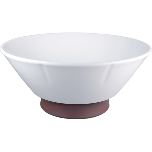 03720687 サビホワイト 切立高台7寸丼 21×9.2㎝ 1150㏄ P.124 ￥2800（税抜）