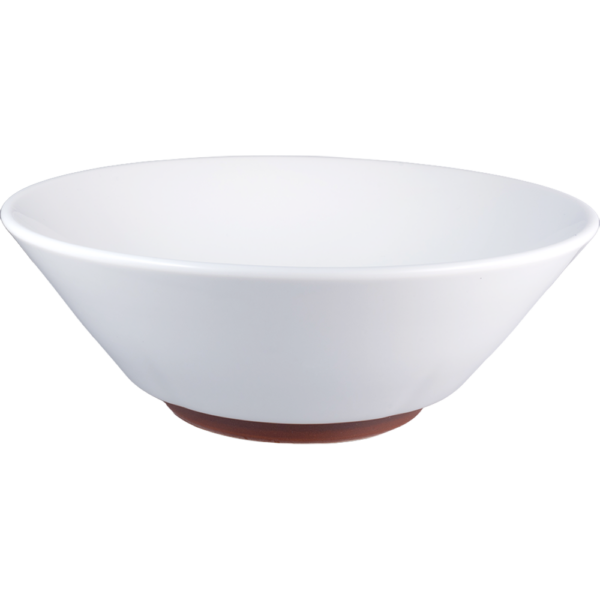 03720730 サビホワイト 切立6.3丼（厚口） 20.3×7.6㎝ 935㏄ P.124 ￥1900（税抜）