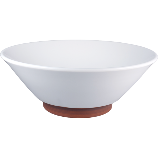 03720731 サビホワイト 切立6.8丼（厚口） 20.1×7.7㎝ 1000㏄ P.124 ￥2300（税抜）