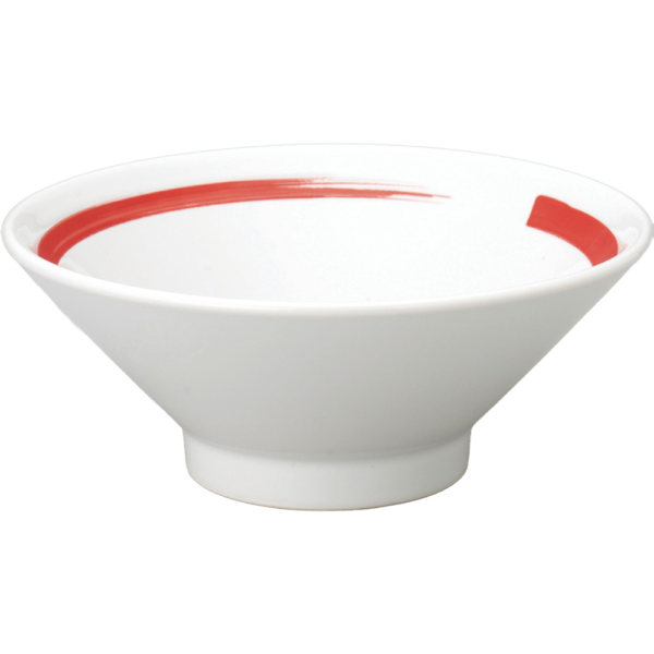 03760935 まぜそば 朱雀 切立高台22㎝丼 21.8×9㎝ P.11 ￥1400（税抜）