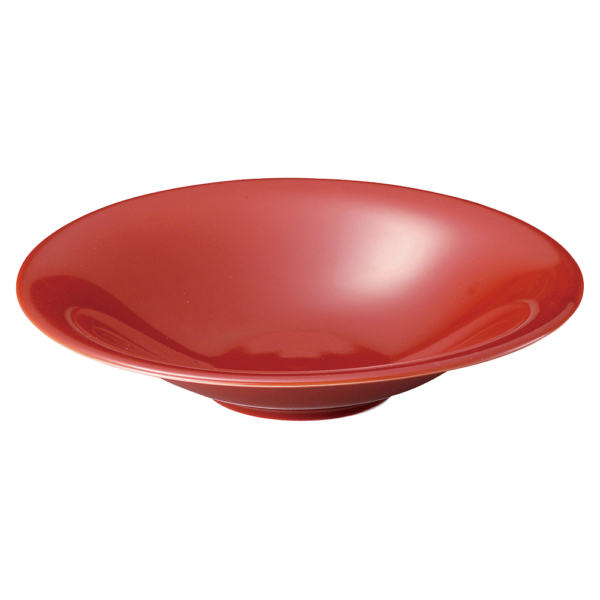 03761251 めん皿・めん鉢 2 朱雀 8寸浅鉢 25.7×5.3㎝ P.35 ￥3200（税抜）