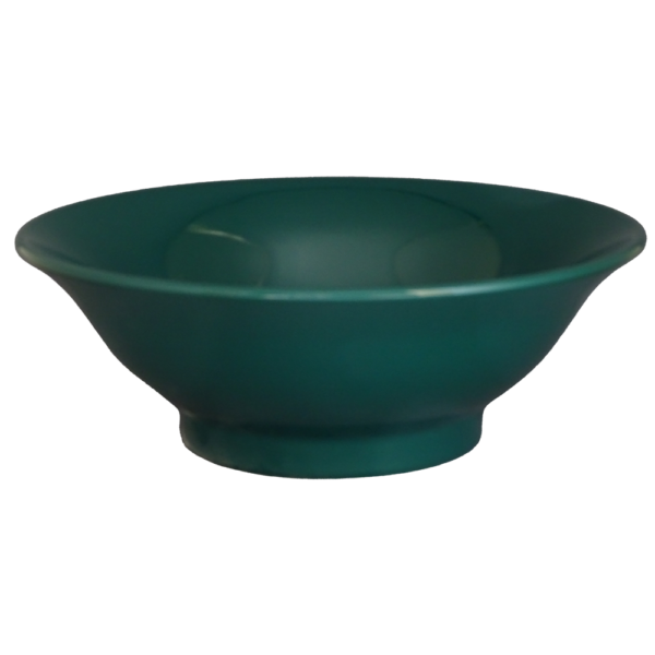 03770995 新形状（反丼） モスグリーン 新型反7寸丼 21.8×7.8㎝ 1100㏄ P.57 ￥2400（税抜）