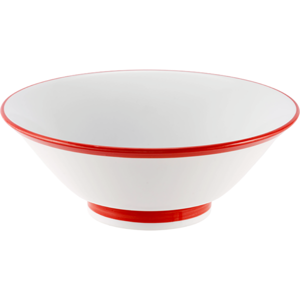 03790066 特選麺の器 9 赤線イングレーズ 切立6.8丼 20.1×7.5㎝  880㏄ P.162 ￥3900（税抜）