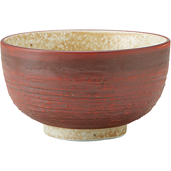 03850473 小鉢・つけ麵 2 朱巻志野 4.1丼 12.6×7㎝ 520㏄ P.33 ￥750（税抜）