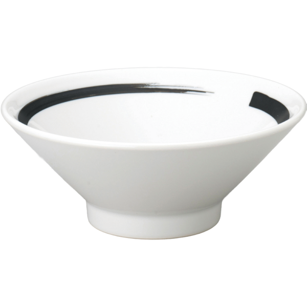 03960935 特選麺の器 11 玄武 切立高台22㎝丼 21.8×9㎝ 1200㏄ P.164 ￥1400（税抜）