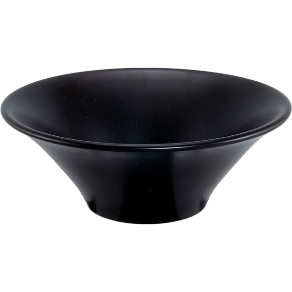 04010504 担々麺 アリス黒マット 21㎝ボール 21×8.1㎝ P.21 ￥1700（税抜）