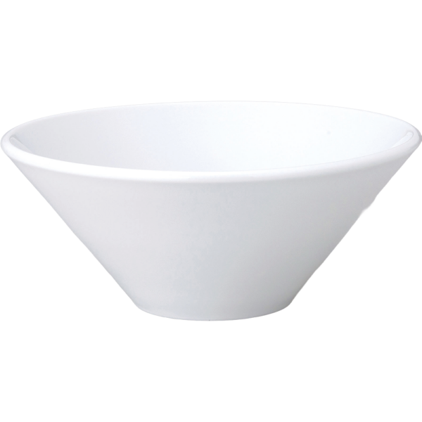 04020997 特選麺の器 10 水明白 19㎝ボール 19.5×8㎝ 1100㏄ P.163 ￥1200（税抜）