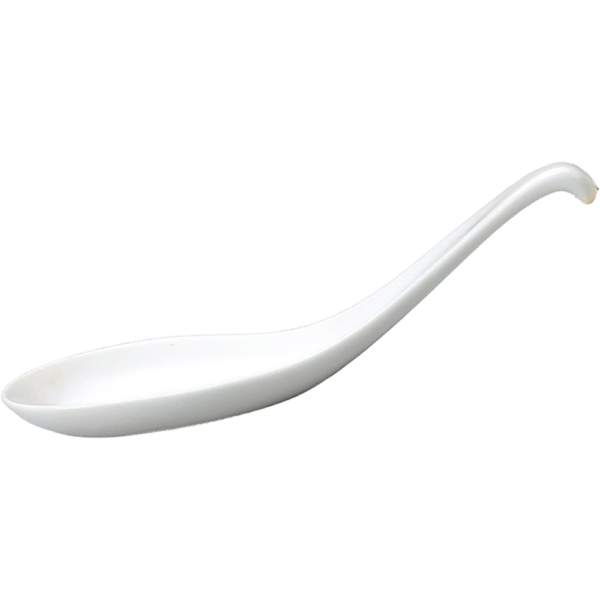 04061317 レンゲ・カスター 強化 むし碗レンゲ 12.1×3.7㎝ P.188 ￥500（税抜）